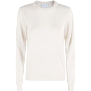 Malo, Dames, Truien, Wit, Maat: XS Kasjmier,