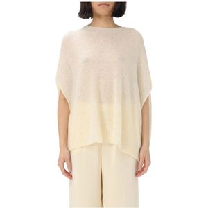Fabiana Filippi, Dames, Truien, Beige, Maat: S Kasjmier,