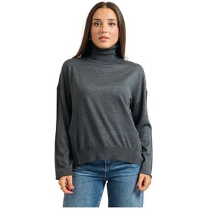 Alessia Santi, Dames, Truien, Grijs, Maat: S