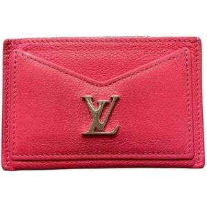 Louis Vuitton Vintage, Dames, Pre-owned, Roze, Maat: ONE Size Leer,