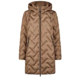 Lebek, Dames, Mantels, Bruin, Maat: 3XL