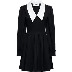 Silvian Heach, Dames, Jurken, Zwart, Maat: XS Poliester,