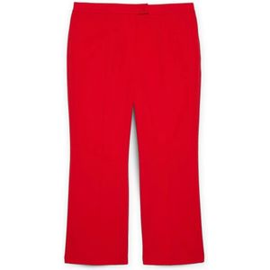 Fiorella Rubino, Dames, Broeken, Rood, Maat: XS Poliester,