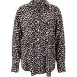 Zero, Dames, Blouses & Shirts, Bruin, Maat: S