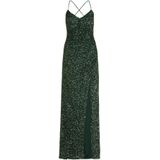 Vera Mont - Avondjurk - Groen - Elegante Avondjurk met Ruches