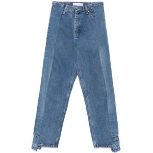 E.l.v. Denim, Dames, Jeans, Blauw, Maat: W25 Katoen,