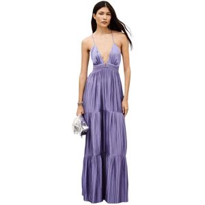 Ba&Sh, Dames, Jurken, Paars, Maat: M