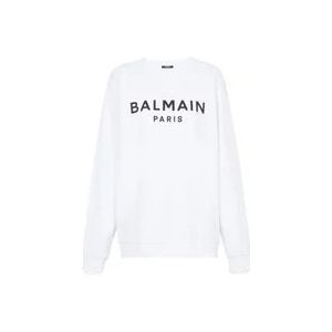 Balmain Paris sweatshirt , White , Heren , Maat: 2XL