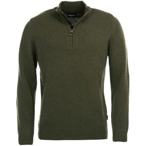 Barbour - Holden - Gebreide Trui - Donkergroen - Wol