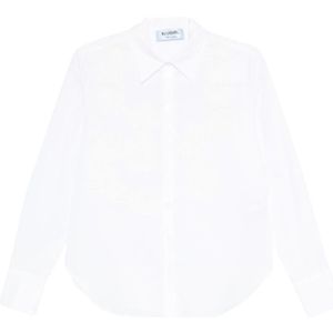 Blugirl, Dames, Blouses & Shirts, Wit, Maat: XS Katoen,