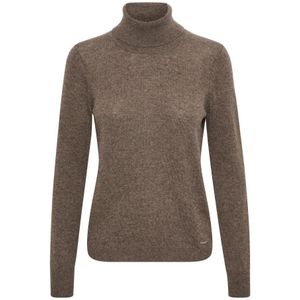 InWear, Dames, Truien, Bruin, Maat: S/M Kasjmier,