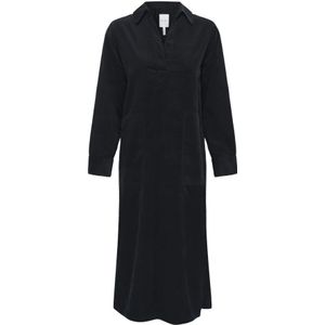 Part Two, Dames, Jurken, Blauw, Maat: S Katoen,