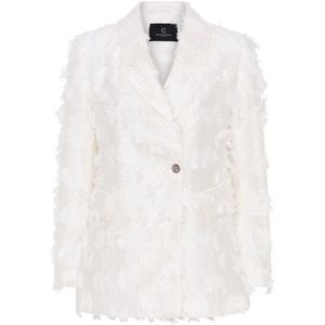 Bruuns Bazaar, Dames, Jassen, Wit, Maat: L Nylon,