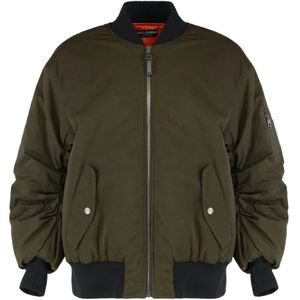 Dolce & Gabbana, Dames, Jassen, Groen, Maat: XS Katoen,