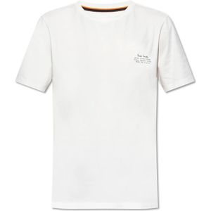 Paul Smith, Heren, Tops, Wit, Maat: L Katoen,
