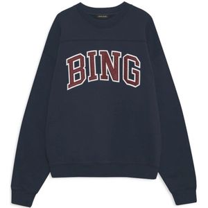 Anine Bing, Dames, Sweatshirts & Hoodies, Blauw, Maat: L