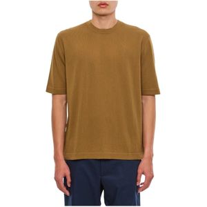 K-Way, Heren, Tops, Bruin, Maat: L Katoen,