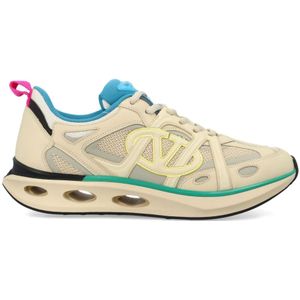 Valentino Garavani, Heren, Schoenen, Beige, Maat: 42 EU Leer,