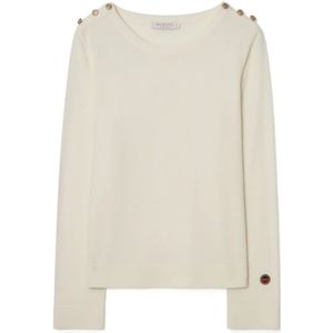 Busnel, Dames, Truien, Beige, Maat: M Wol,