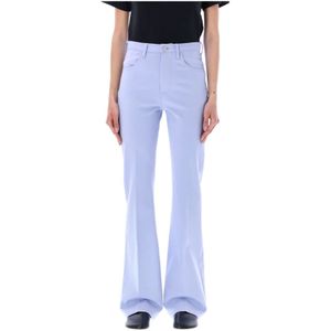 Marni, Dames, Broeken, Paars, Maat: 2XS Viscose,