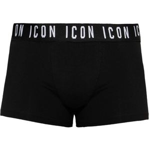 Dsquared2, Heren, Ondergoed, Zwart, Maat: S Katoen,