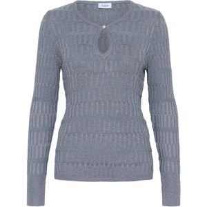 Saint Tropez, Dames, Truien, Grijs, Maat: L