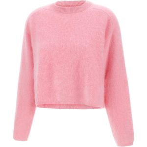 Soft Goat, Dames, Truien, Roze, Maat: M Kasjmier,