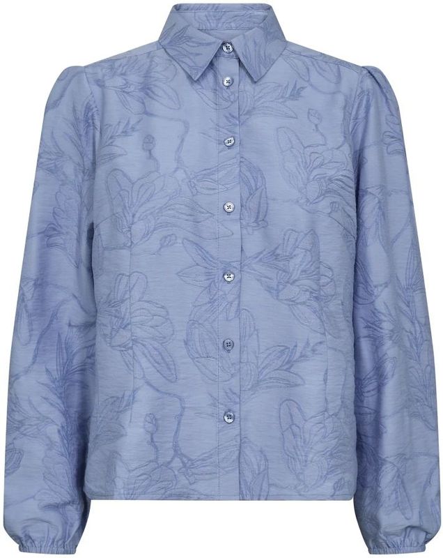 MOS MOSH - MMRayl - Blouse - Blauw / Duifblauw