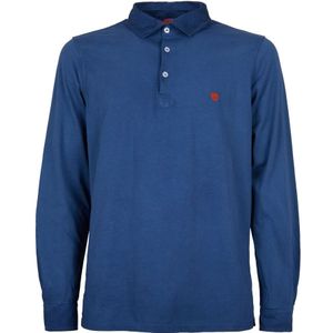Gallo, Heren, Tops, Blauw, Maat: 2XL Katoen,
