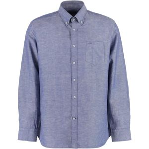 Paul & Shark, Heren, Overhemden, Blauw, Maat: 3XL Katoen,