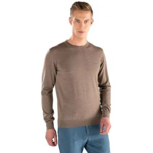 Harmont & Blaine, Heren, Sweatshirts & Hoodies, Bruin, Maat: XL Wol,
