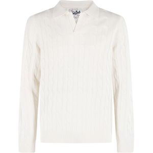 MC2 Saint Barth, Heren, Truien, Wit, Maat: XL Wol,