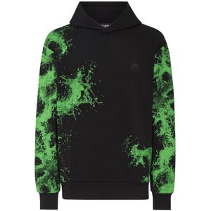 Plein Sport - Hoodie Sweatshirt - Veelkleurig - Katoenfleece