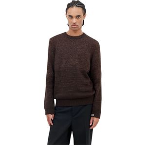 Gucci, Heren, Truien, Bruin, Maat: M Wol,