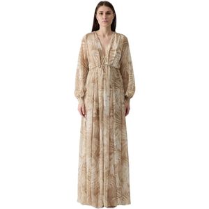 Ermanno Scervino, Dames, Jurken, Veelkleurig, Maat: XS Poliester,