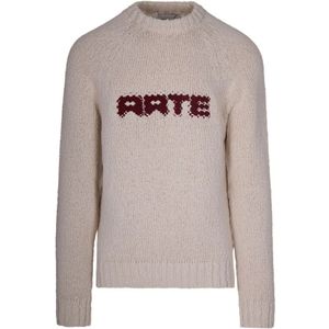 Arte Antwerp, Heren, Truien, Beige, Maat: S