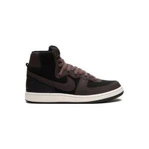 Nike Zwarte High SE Sneakers , Brown , Heren , Maat: 42 EU