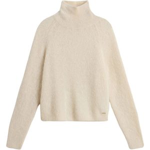 Woolrich, Dames, Truien, Wit, Maat: S Wol,