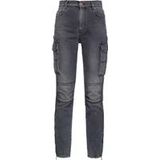 Pinko Grijze Skinny-Fit Cargo Jeans , Gray , Dames , Maat: W30