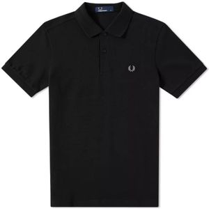 Fred Perry, Heren, Tops, Zwart, Maat: XL Katoen,
