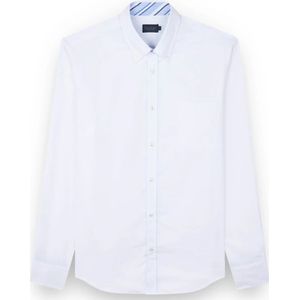 Paul & Shark, Heren, Overhemden, Wit, Maat: 2XL Katoen,