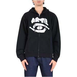 Arte Antwerp, Heren, Sweatshirts & Hoodies, Zwart, Maat: 2XL Katoen,