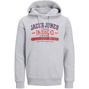 Jack & Jones, Heren, Sweatshirts & Hoodies, Grijs, Maat: L Denim,