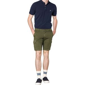 Mason's, Heren, Korte broeken, Groen, Maat: S Satijn,
