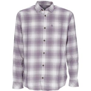 Carhartt Wip, Heren, Overhemden, Paars, Maat: S Katoen,