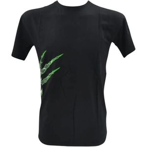 Philipp Plein, Heren, Tops, Zwart, Maat: M Katoen,