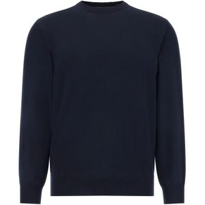Boggi Milano - Trui - Navy - Knitwear - Lange Mouw
