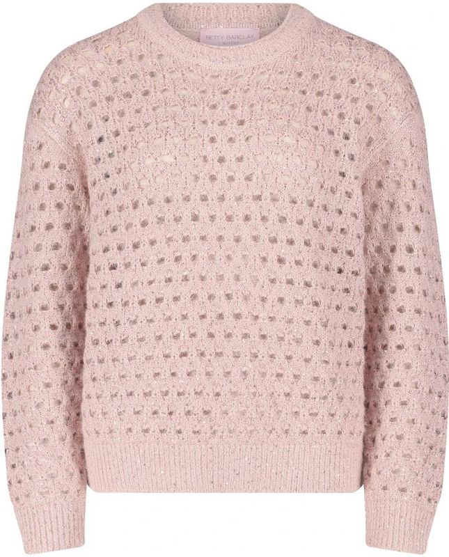 Betty Barclay - Moderne Gebreide Trui - Roze - Dames
