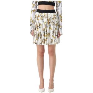 Versace Jeans Couture, Dames, Rokken, Veelkleurig, Maat: XS Poliester,