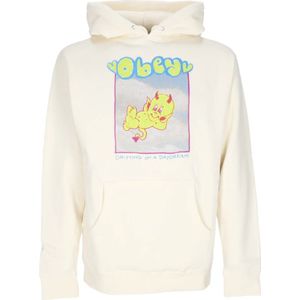 Obey, Heren, Sweatshirts & Hoodies, Wit, Maat: S Fleece,